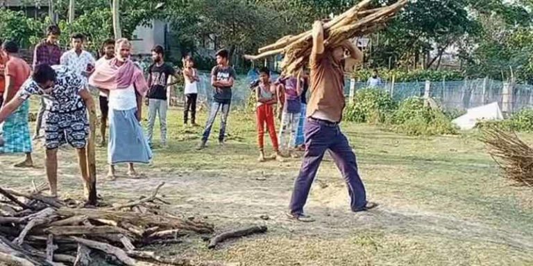 Muslim woman last rites Hindu rituals