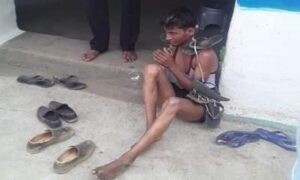 Madhya Pradesh Jabalpur Dalit youth badly beaten head shaved