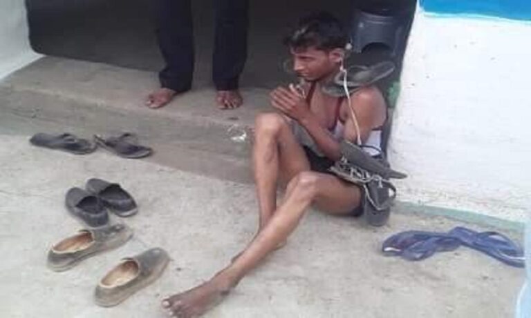 Madhya Pradesh Jabalpur Dalit youth badly beaten head shaved