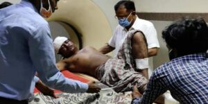 Rajasthan Barmer Dalit father son attacked with stick ax forced to drink urine