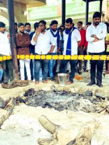 Chandrashekhar Azad Delhi Nangal village Shamshan ghat