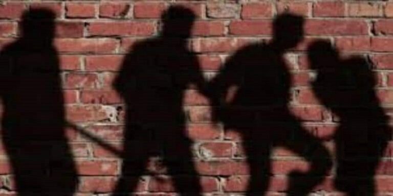 UP Banda Dalit youth picks up child in lap upper castes beat up