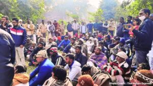 Haryana Dalit Man beaten to death on allegedly stealing motor Hisar Government Hospital family protest continues denial of funeral